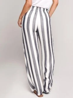 Bella Dahl Tassel Cord Wide Leg Pant -Standrews Links Officials Store b3029 647 304 blue whitestripealt2