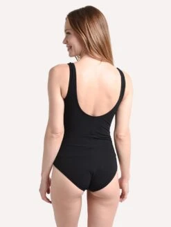 Karla Colletta Basics Square Neck Silent Underwire Tank With High Back -Standrews Links Officials Store ba d70 blackalt3