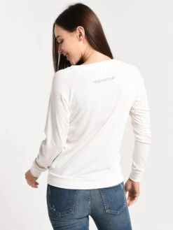 Friday+Saturday Babes Support Babes Long Sleeve Pullover -Standrews Links Officials Store babessupportbabes multialt2