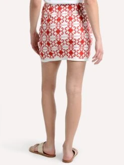 J. Marie Baylee Skirt -Standrews Links Officials Store bayleeskirt white redembroideryalt2