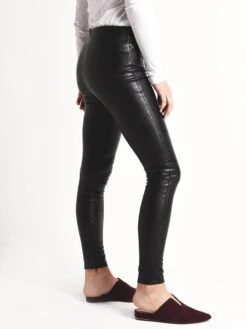 Velvet Berdine Faux Leather Leggings -Standrews Links Officials Store berdine03 blackalt1