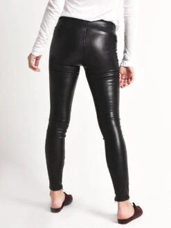 Velvet Berdine Faux Leather Leggings -Standrews Links Officials Store berdine03 blackalt2