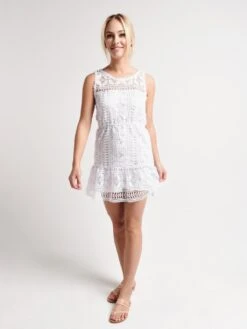 BB Dakota Sandra Dress 11 BB Dakota Sandra Dress -Standrews Links Officials Store bi208708 opticwhitealt3