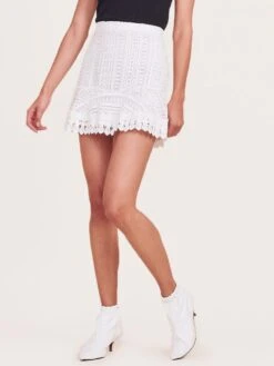 BB Dakota Lucine Ruffle Bottom Skirt