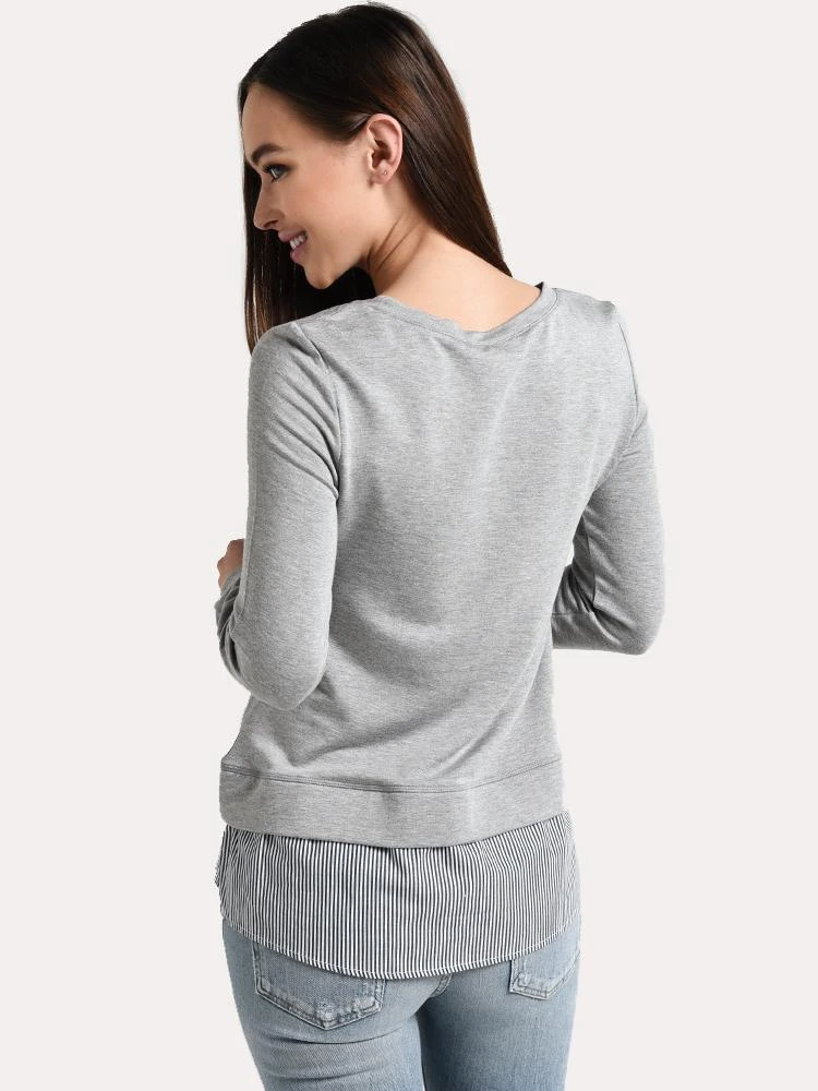 BB Dakota Layer Slayer Shirt Tail Sweate 4 BB Dakota Layer Slayer Shirt Tail Sweate - Image 4