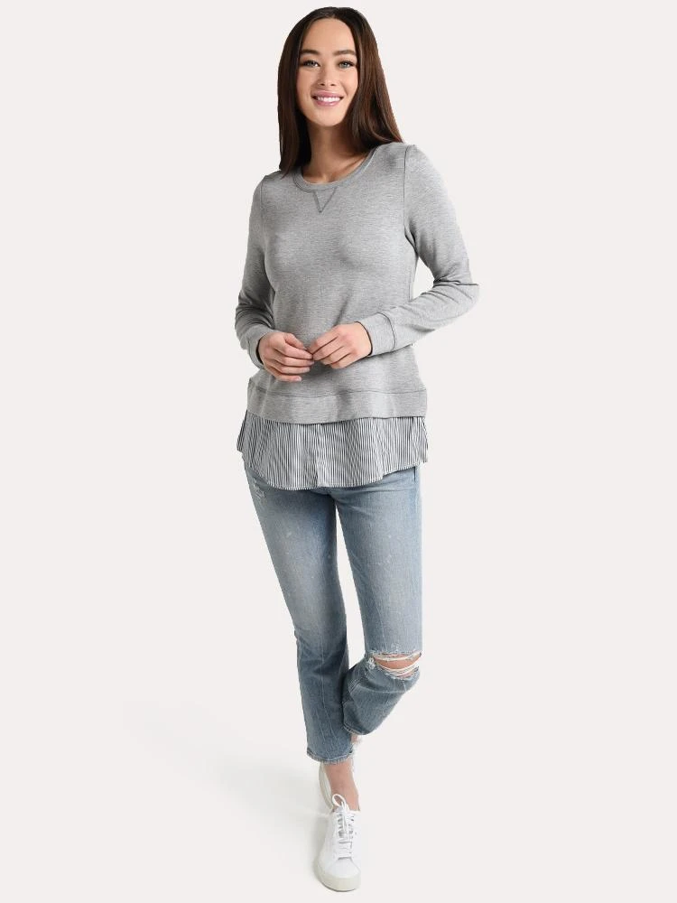 BB Dakota Layer Slayer Shirt Tail Sweate 5 BB Dakota Layer Slayer Shirt Tail Sweate - Image 5