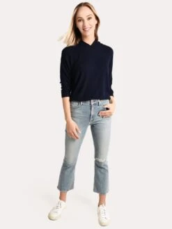 BB Dakota Under The Hood Dolman Sleeve -Standrews Links Officials Store bj105827 navyheatheralt3