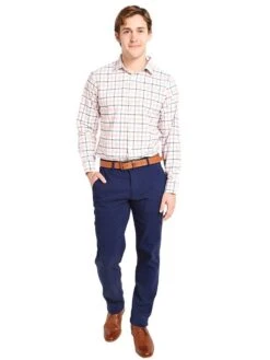 Mizzen+Main President Navy Chino 2.0 -Standrews Links Officials Store c 5006 navyalt3