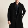 Harris Wharf London Boiled Wool Overcoat