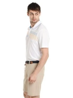 Adidas Chest Print Polo -Standrews Links Officials Store cd3316 white traceroyalalt2