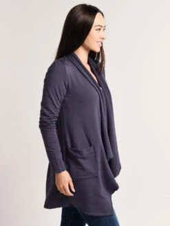 Beyond Yoga Everyday Drape Cardigan -Standrews Links Officials Store cf2130 deepamethystalt1