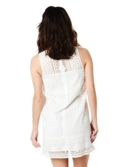 Cupcakes And Cashmere Luca Lace Dress -Standrews Links Officials Store cg18307 ivoryalt3