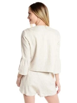 Cupcakes And Cashmere Aizzia Blazer -Standrews Links Officials Store ci202536 ivoryalt1