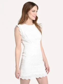 Cupcakes And Cashmere Keren Dress -Standrews Links Officials Store cj108137 whitealt2