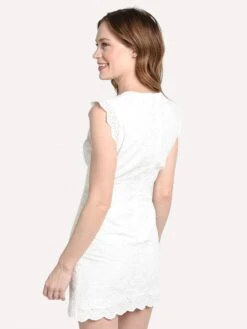 Cupcakes And Cashmere Keren Dress -Standrews Links Officials Store cj108137 whitealt3