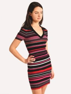 Cupcakes And Cashmere Motley Dress -Standrews Links Officials Store cj108335 blackalt1