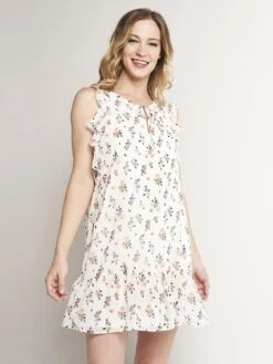 Papercrane Ruffle Sleeve Dress