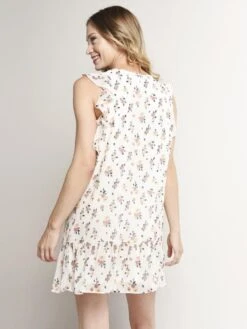 Papercrane Ruffle Sleeve Dress -Standrews Links Officials Store cp46912 ivoryalt2