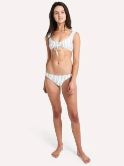 L Space Becca Tilley Rosemary Bikini Bottom -Standrews Links Officials Store csrmf19 cabanastripealt1