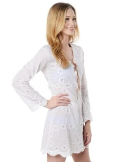 LeTarte Lace Cover Up -Standrews Links Officials Store dly 9011 whitealt2