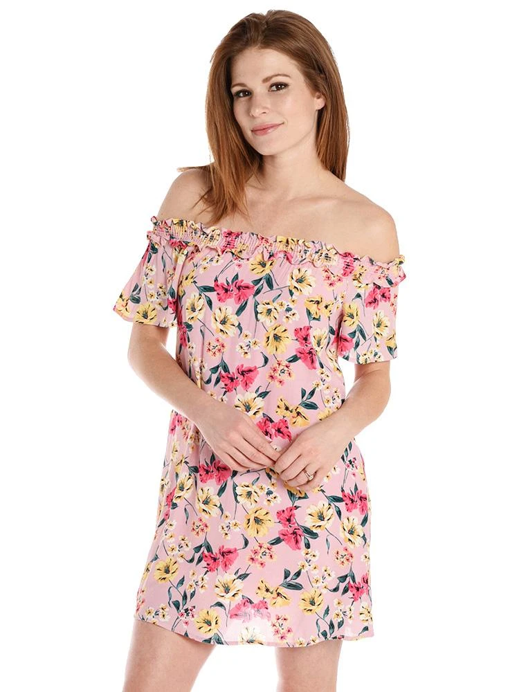Everly Off The Shoulder Floral Dress 2 Everly Off The Shoulder Floral Dress - Image 2