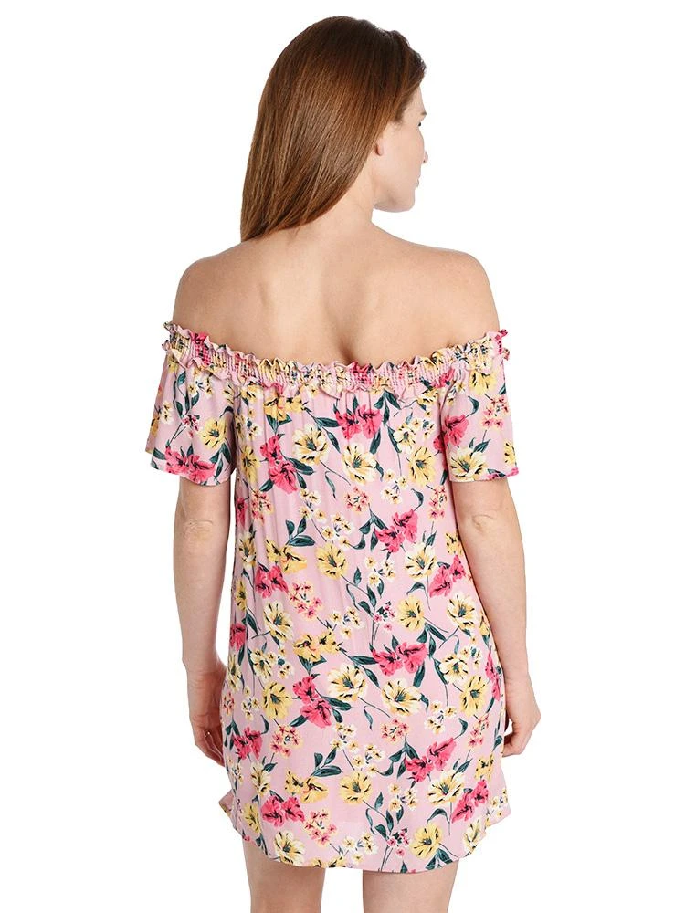 Everly Off The Shoulder Floral Dress 4 Everly Off The Shoulder Floral Dress - Image 4