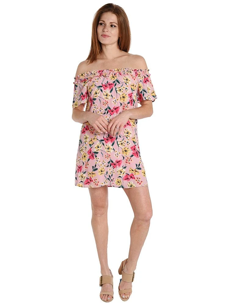 Everly Off The Shoulder Floral Dress 5 Everly Off The Shoulder Floral Dress - Image 5