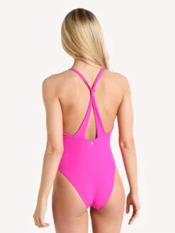 Dolce Vita Knotty High Leg One Piece Swimsuit -Standrews Links Officials Store dvcb119823 punchalt2