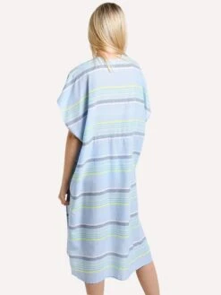 Echo Sunset Stripe Midi Cover Up -Standrews Links Officials Store eb0050 skybluealt2