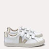 VEJA Women's Esplar 3-Lock Extra White Gold Sneaker