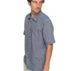 Quiksilver Men's Waterman Cane Island Short Sleeve Shirt