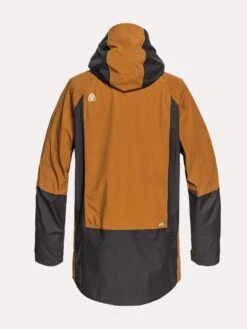 Quiksilver Travis Stretch Snow Jacket -Standrews Links Officials Store eqytj03172 goldenbrownalt1