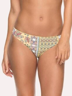Roxy Softly Love RC Surfer Bikini Bottom -Standrews Links Officials Store erjx403576 buffyellowswimstormyfloweralt2