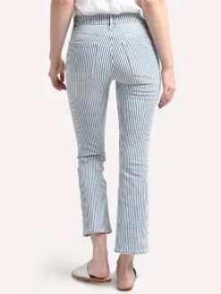 Frame Women's Engineer Stripe Crop Mini Boot Jean -Standrews Links Officials Store escmb144 normandiealt2