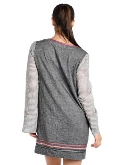 Lemlem Kito Mini Tunic Dress -Standrews Links Officials Store f1716 greyalt2