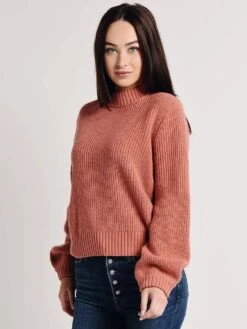 Trovata The Susan Mock Neck Sweater
