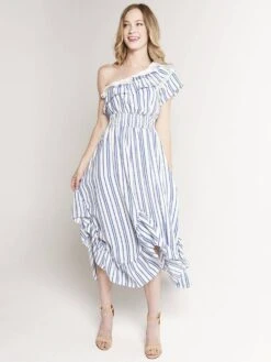 Misa Riya Dress -Standrews Links Officials Store fedl6269 bluestripealt1