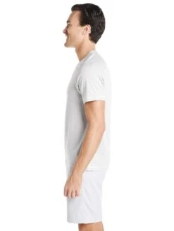 Rhone Glacier Short Sleeve Tee -Standrews Links Officials Store gla 172 snowwhite frostalt1