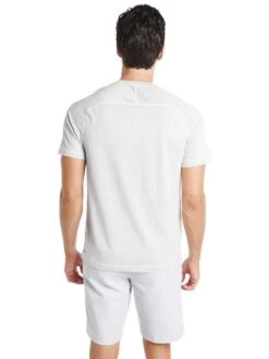 Rhone Glacier Short Sleeve Tee -Standrews Links Officials Store gla 172 snowwhite frostalt2