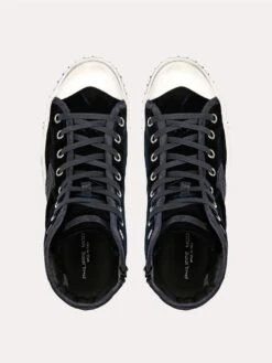 Philippe Model Philippe Moel Gare High Top -Standrews Links Officials Store grhd ev01 velourbleualt2