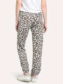 Monrow Women's Leopard Vintage Sweats -Standrews Links Officials Store hb006 168 naturalalt2
