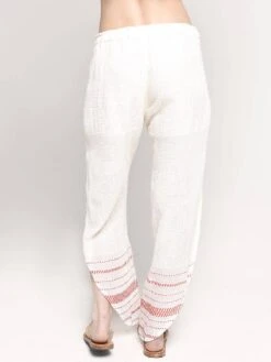 Lemlem Tiki Border Fly Away Pant 8 Lemlem Tiki Border Fly Away Pant -Standrews Links Officials Store hs1868 redalt2