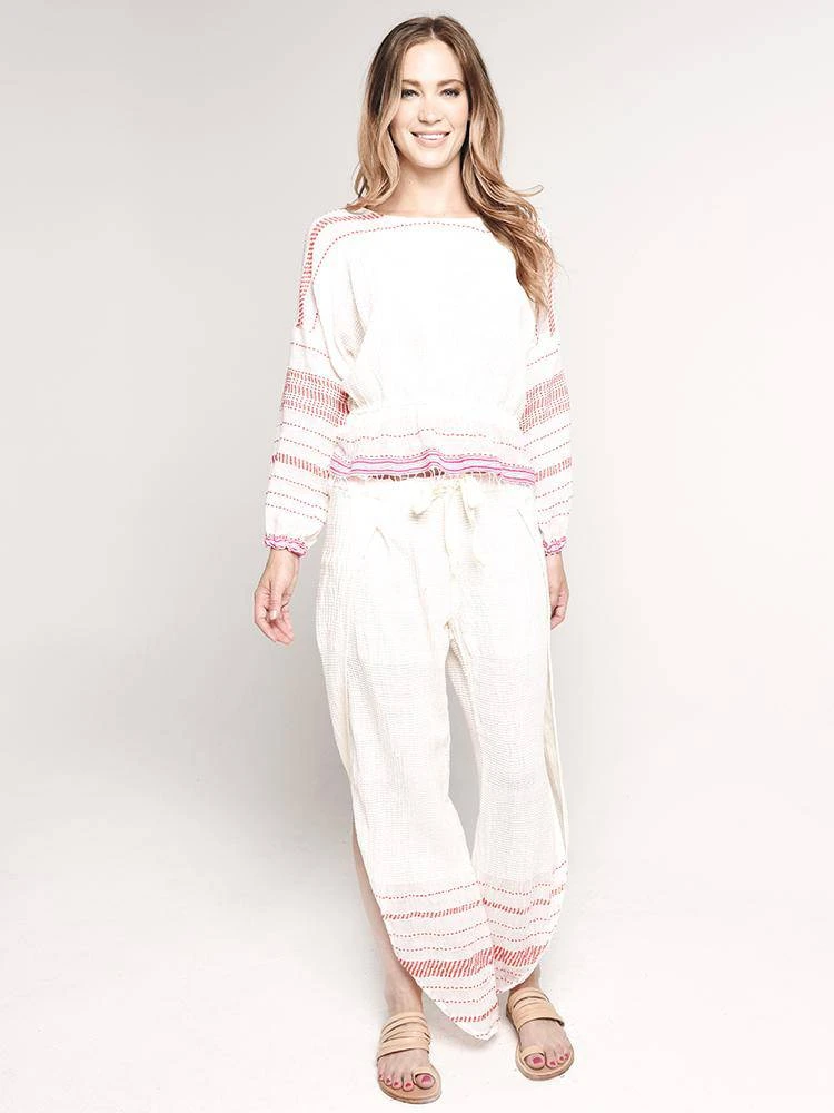 Lemlem Tiki Border Fly Away Pant 5 Lemlem Tiki Border Fly Away Pant - Image 5