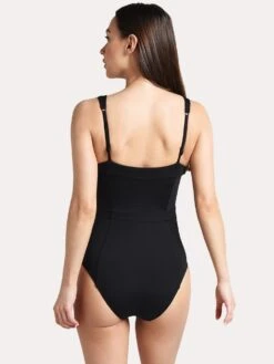 Jets Jetset Square Neck One Piece -Standrews Links Officials Store j10593 blackalt2