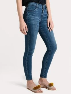 J Brand Women's Maria High Rise Super Skinny Jeans -Standrews Links Officials Store jb000361 polarisalt2