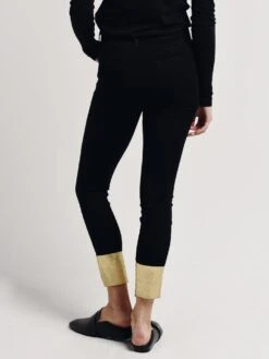 J Brand Women's Alana High Rise Crop Skinny Jean -Standrews Links Officials Store jb001039 goldpoolalt2