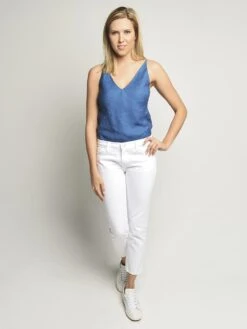 J Brand Sadey Slim Straight -Standrews Links Officials Store jb001129 whitealt1