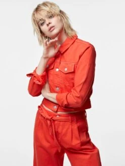 J Brand Faye Crop Jacket