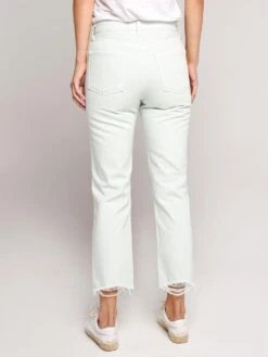 J Brand Wynne Crop Straight Jean -Standrews Links Officials Store jb001533 spearmintdestructalt3