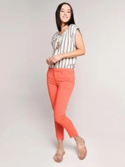 J Brand Women's Clara Trouser -Standrews Links Officials Store jb001541 passionfruitalt3